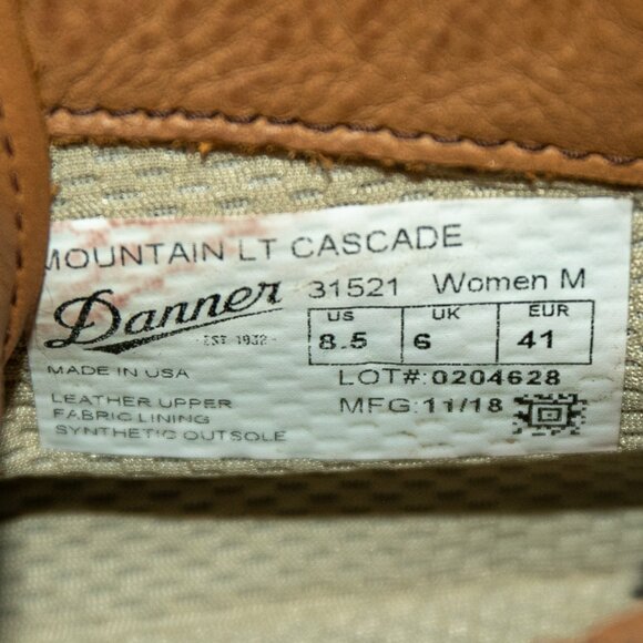 Danner Mountain Light Hiking Boots in Cascade Clovis - Picture 7 of 8